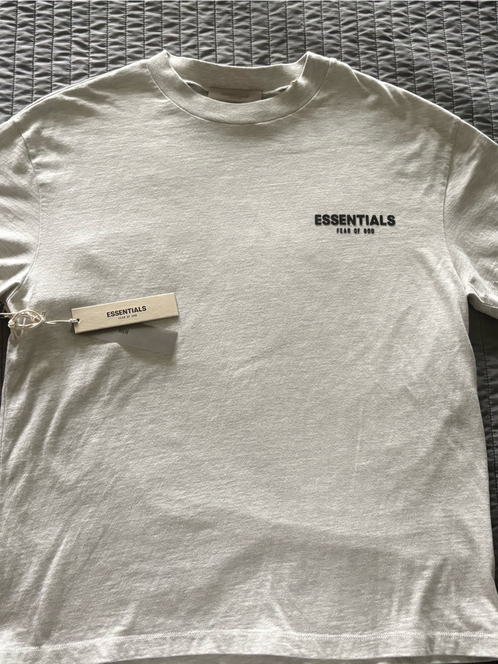 Fear of God ESSENTIALS Gray Tag Tee